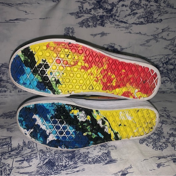 Vans Off The Wall X Crayola Crayons High Top Shoes Women’s 5.5 Men’s 4 - Picture 6 of 9